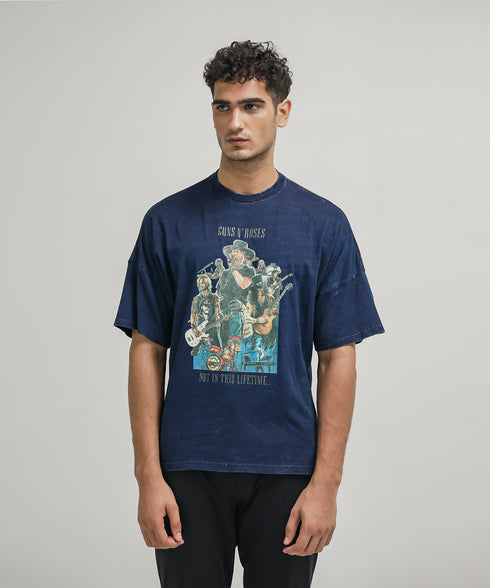Men's Guns N Roses Oversized Tee