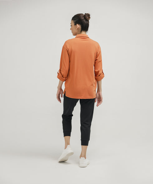 Women's Oversized Button Down Shirt