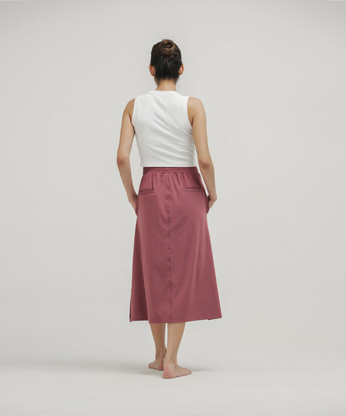 Women's Flared Midi Skirt