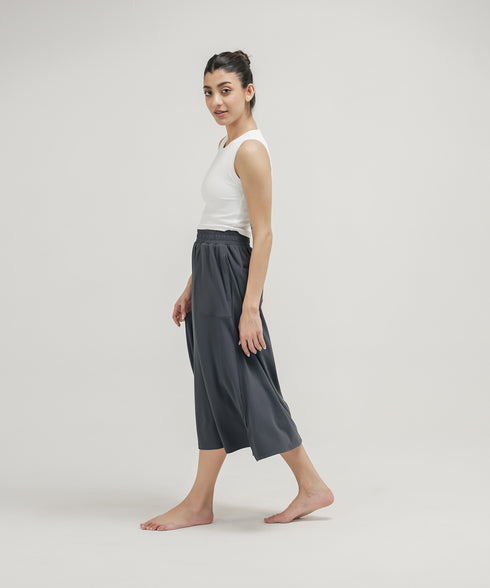 Women's Flared Midi Skirt