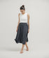 Women's Flared Midi Skirt