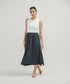Women's Flared Midi Skirt
