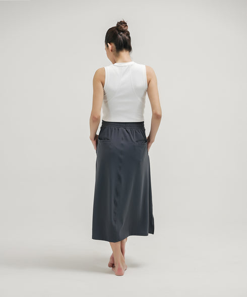Women's Flared Midi Skirt