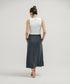 Women's Flared Midi Skirt