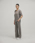 Women's Pleated Zip Set
