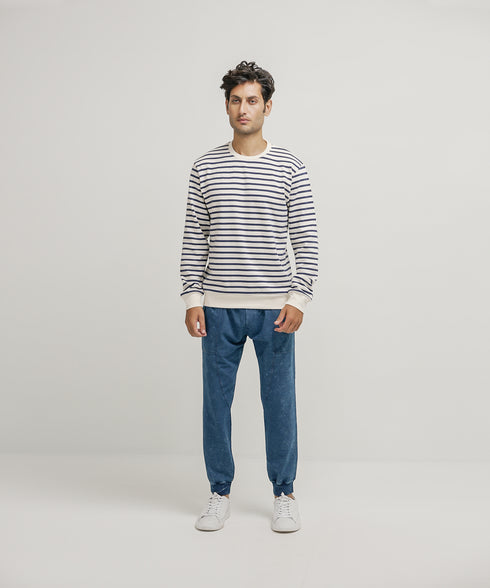 Men's Striped Sweatshirt