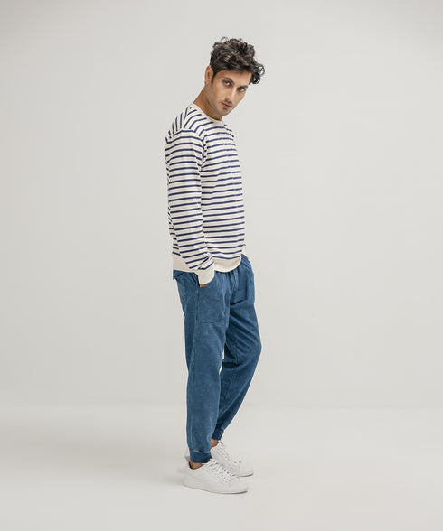 Men's Striped Sweatshirt