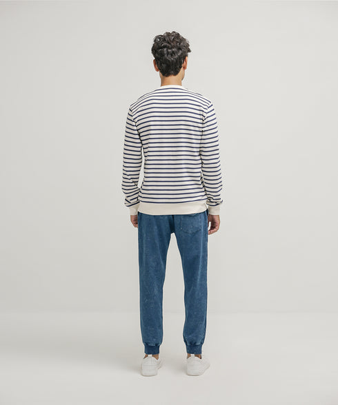 Men's Striped Sweatshirt