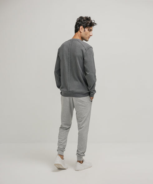 Men's Raw Waffle Knit Shirt