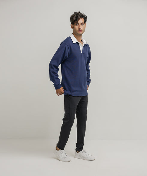 Men's Ribbed Polo
