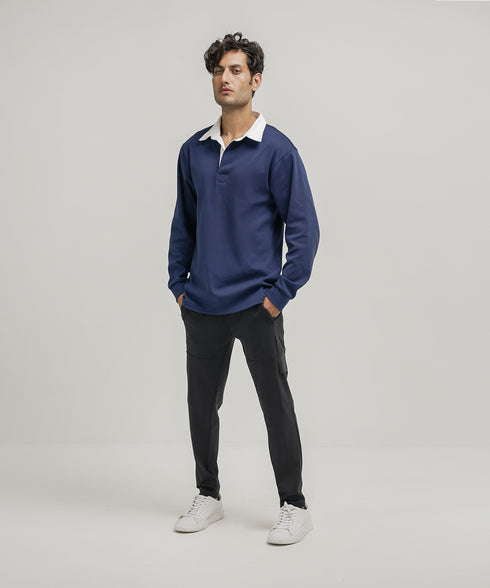 Men's Ribbed Polo