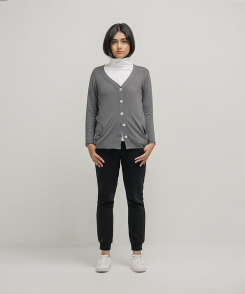 Women's Button Down Cardigan