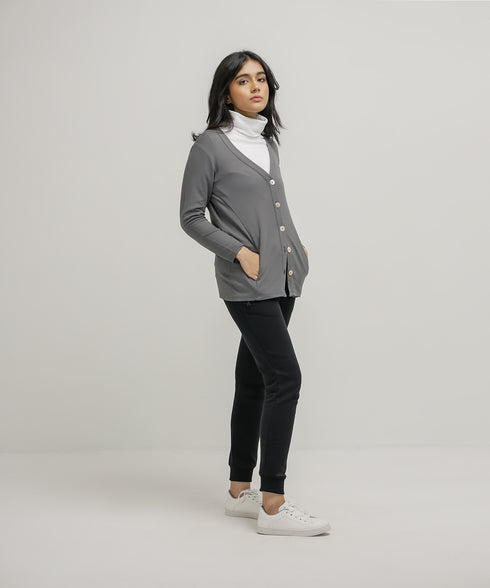Women's Button Down Cardigan