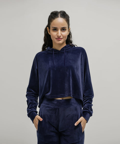 Women's Velour Hoodie