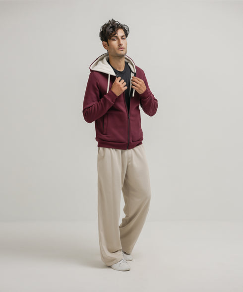 Men's Sherpa Lined Hoodie