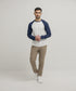 Men's Raglan Waffle Knit Shirt