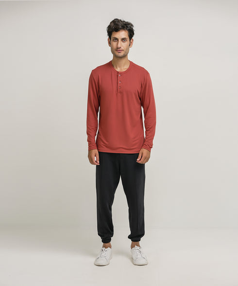 Men's Modal Henley