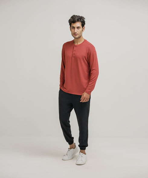 Men's Modal Henley
