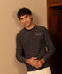 Men's Striped Long Sleeve Tee