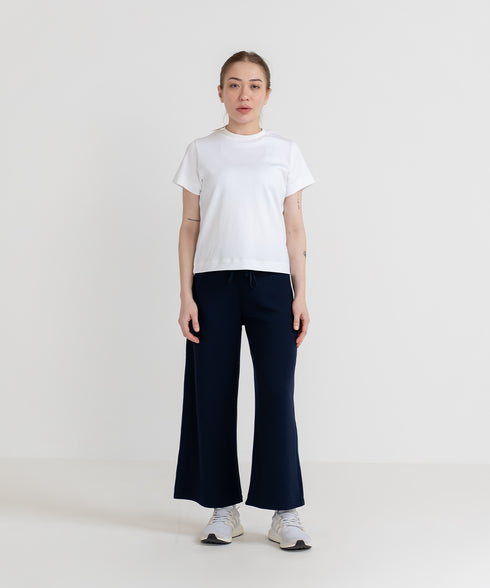 Women's LuxeStretch Cropped Wide Leg Pants