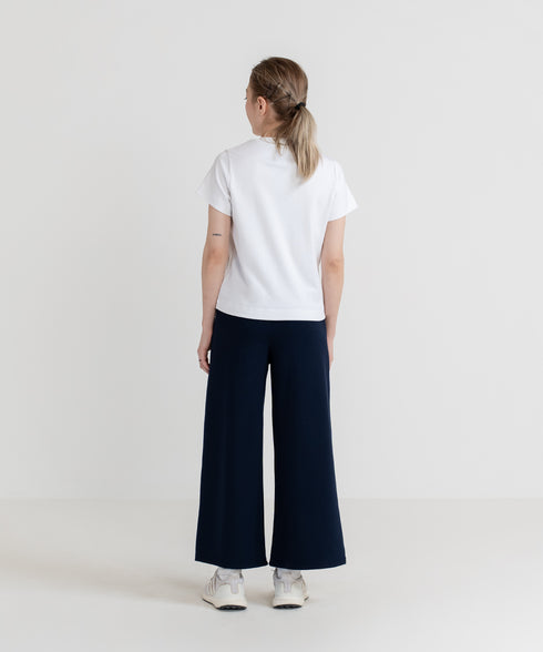 Women's LuxeStretch Cropped Wide Leg Pants
