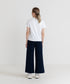 Women's LuxeStretch Cropped Wide Leg Pants
