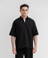 Men's Waffle Half Zip Shirt