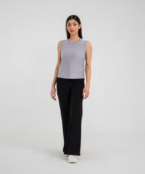 Women's B-Fit Round Hem Muscle Top