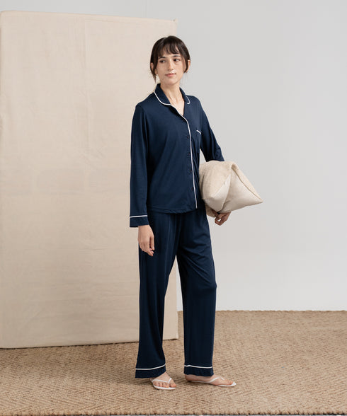Women's Button Down Pajama Set