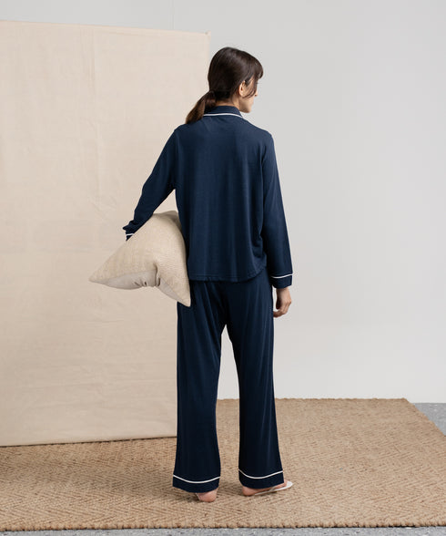 Women's Button Down Pajama Set