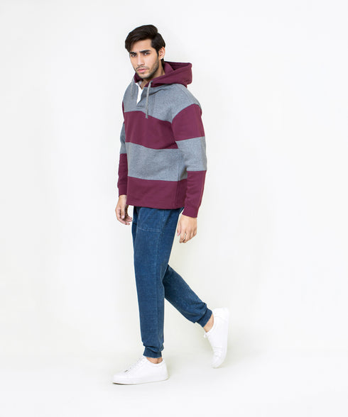 Men's Color Block Hoodie