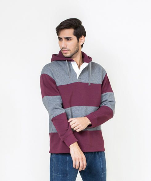 Men's Color Block Hoodie
