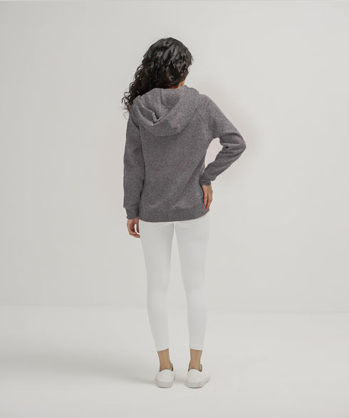 Women's Basic Zipper Hoodie