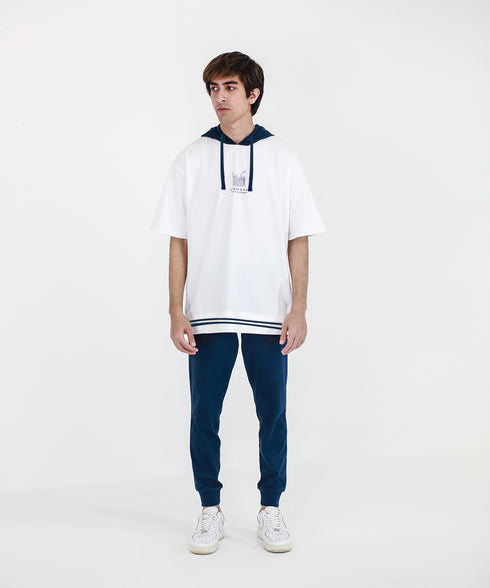 Men's Contrast Hood Tee