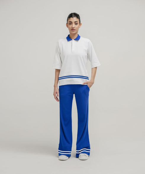 Women's Rib Polo Set