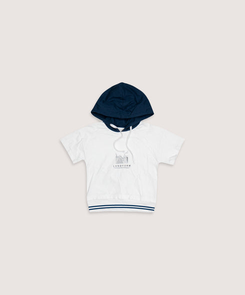 Boys' Contrast Hood Tee