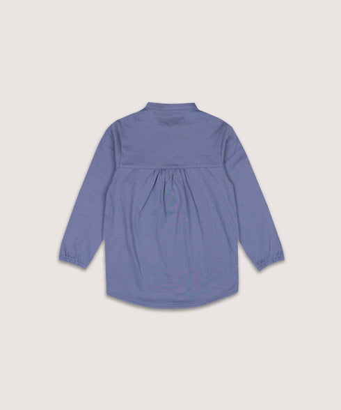 Girls' Loop Neck Tunic Shirt