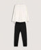 Girls' Raw Edge Loungewear Set