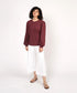 Women's Pleated Long Sleeve Shirt