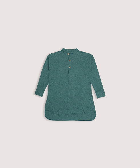 Kids' Melange Tunic Shirt