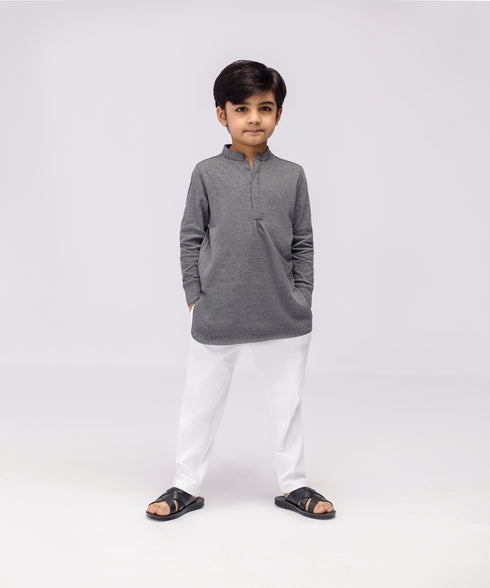 Boys'/Girls' Hidden Placket Tunic Shirt
