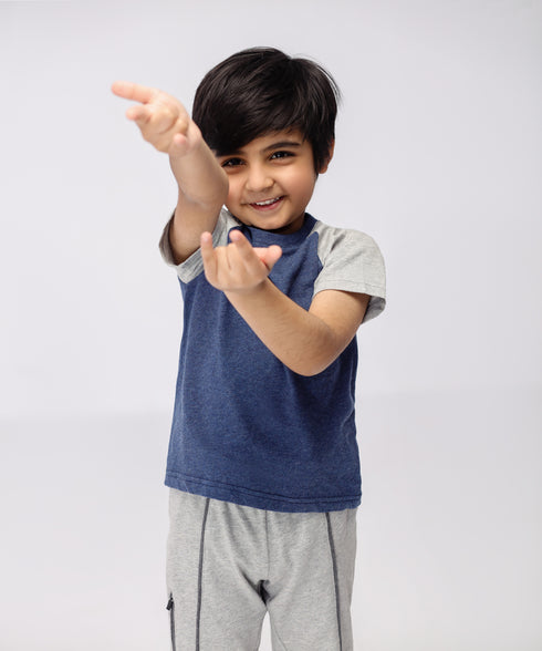 Boys'/Girls' Contrast Raglan Tee