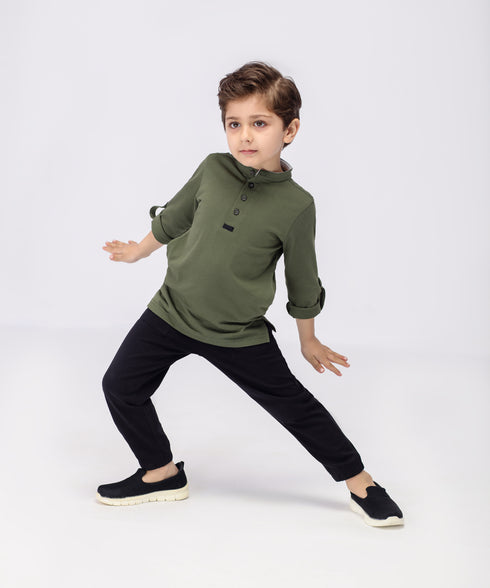Boys'/Girls' Basic Tunic Shirt