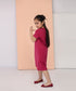 Girls' Long Flare Dress