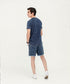 Men's Denim V-Neck Tee