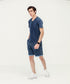 Men's Denim V-Neck Tee