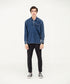 Men's Denim Pocket Tunic Shirt
