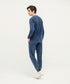 Men's Denim Henley Tee