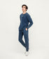 Men's Denim Henley Tee