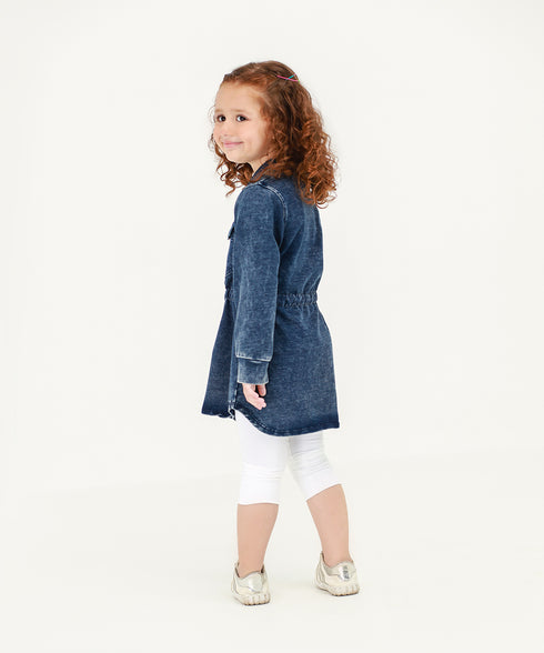 Girls' Denim Dress